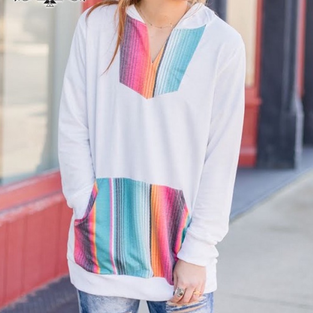 Serape Hoodie - Picture 7 of 8